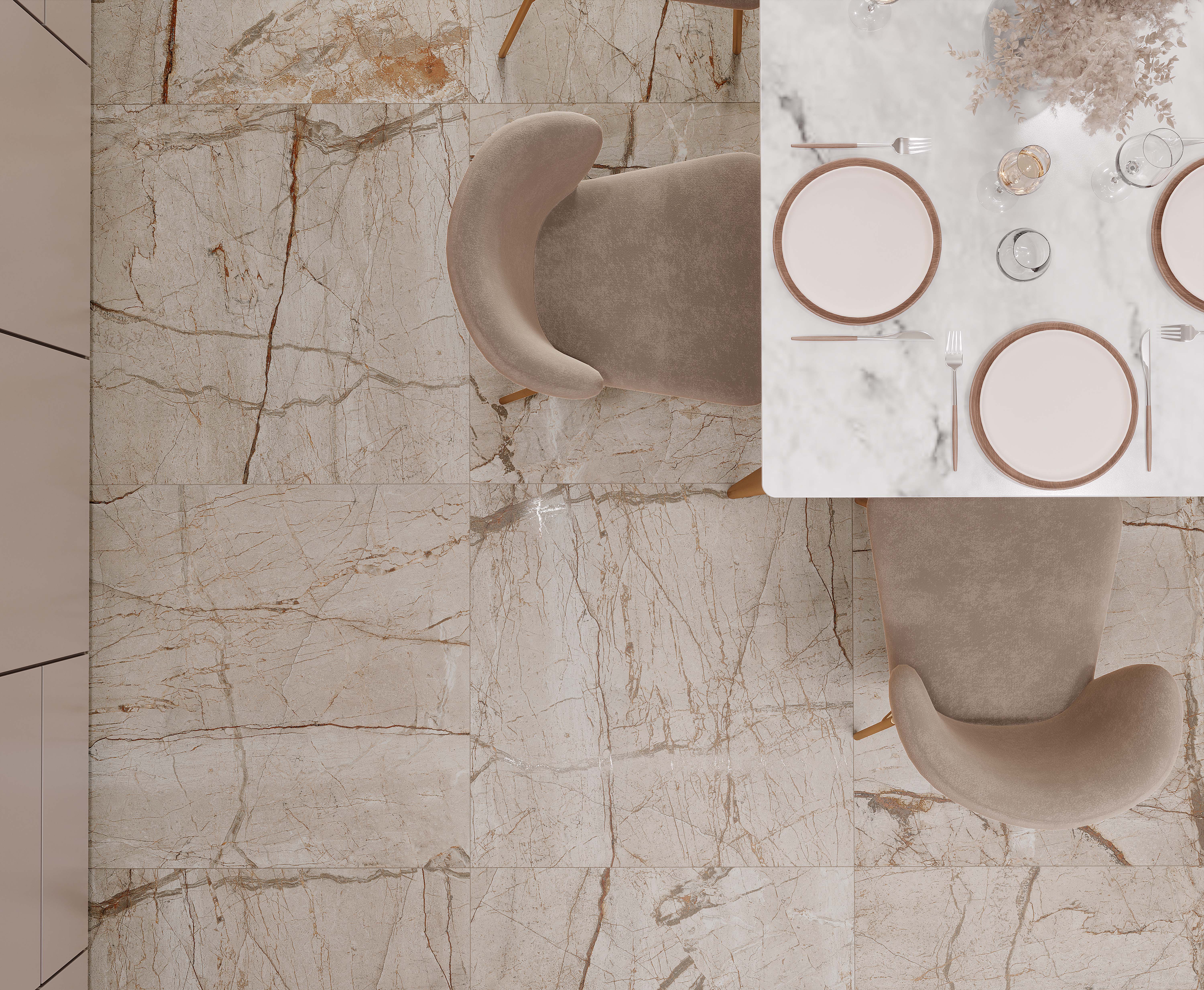 Pulsar beige керамогранит карвинг 80x80