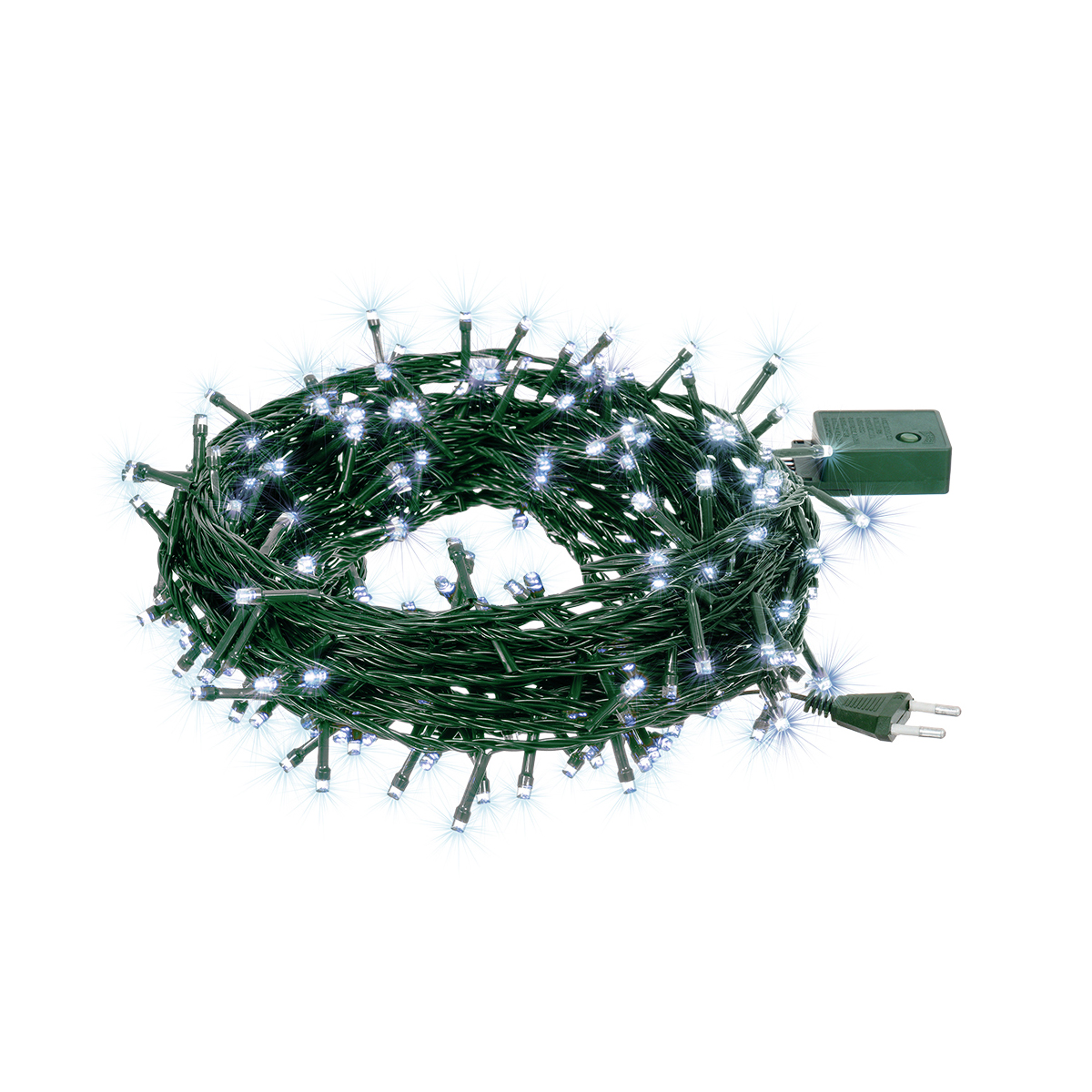 Электрогирлянда "нить" 10 м, 100 холодных ламп, 8 реж. (1/20) "vegas"