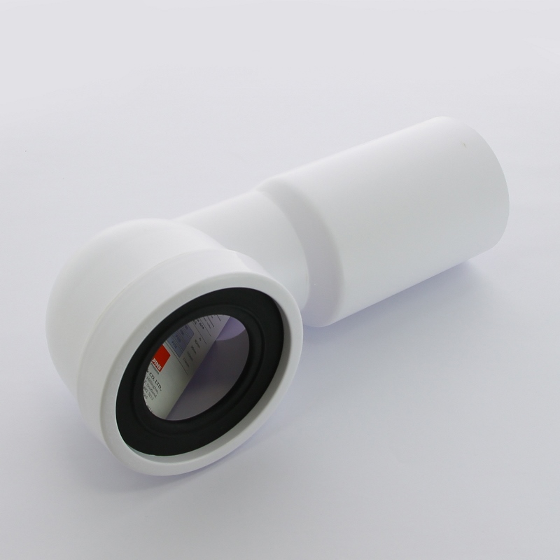 Труба фановая McAlpine L=285 мм под углом 90, вход 97-107 мм, выход 110 мм