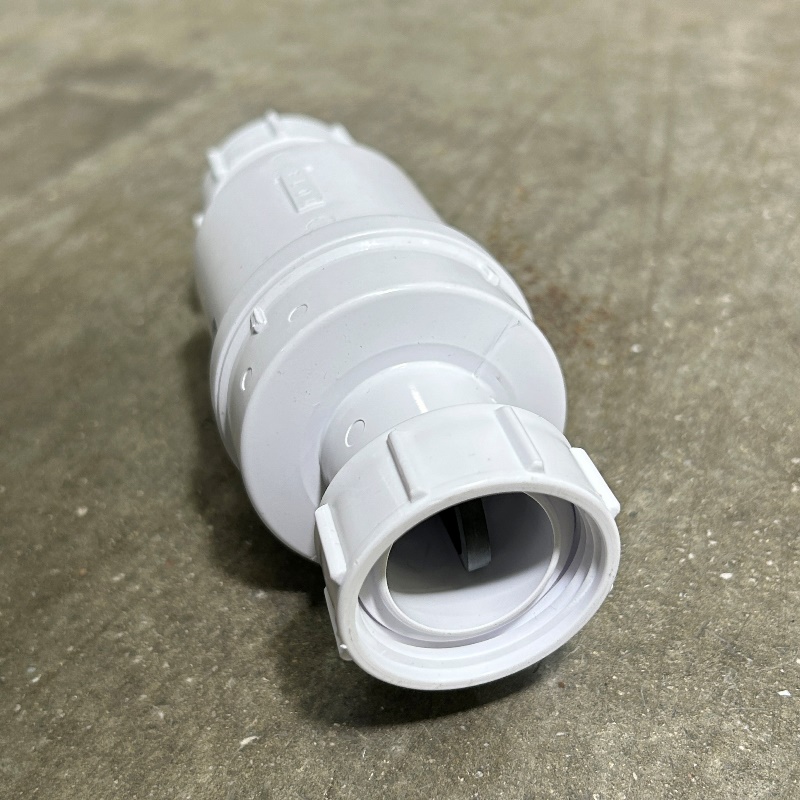 Клапан McALPINE самозакрывающийся сливной ("сухой" сифон), вход 1 1/4", выход компрес. 32 мм, пакет