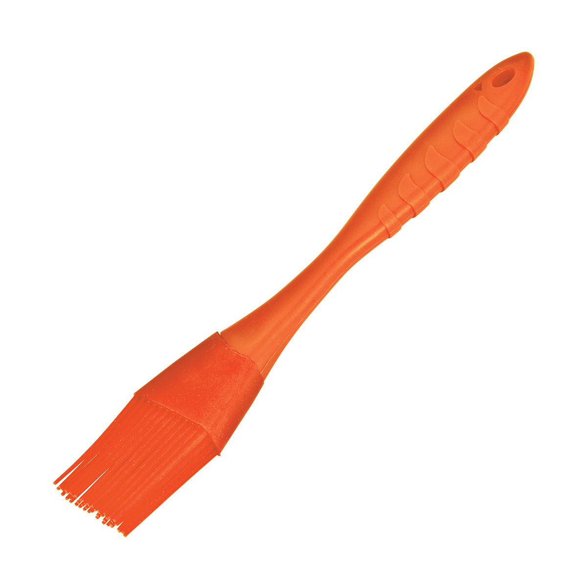 Кисть кулинарная силикон. "pennello" 20*3,6 см (оранжевый) (1/12/288) "mallony"
