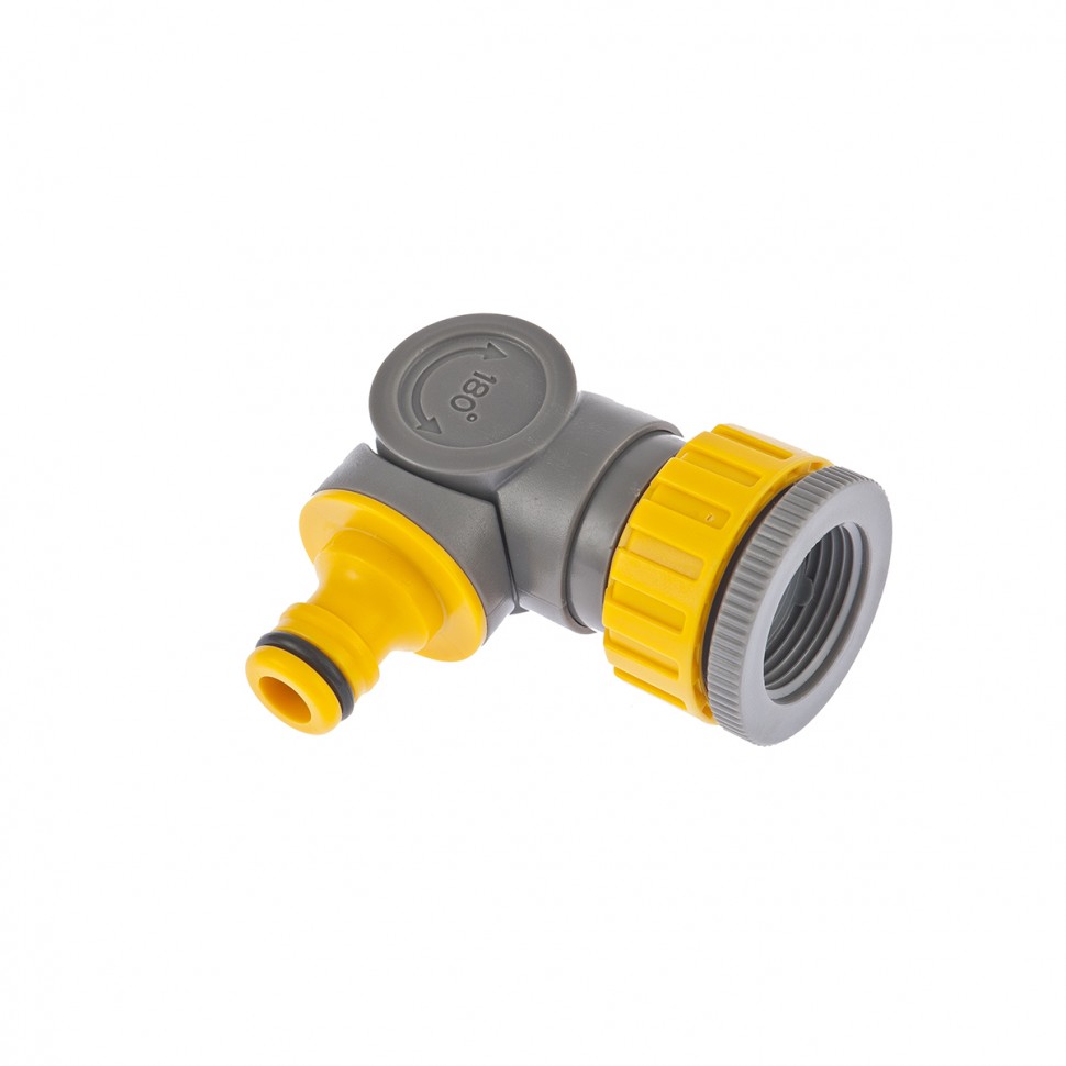 Соединитель штуцерный с внутренней резьбой 1/2-3/4, с шарниром Palisad Luxe (66247)