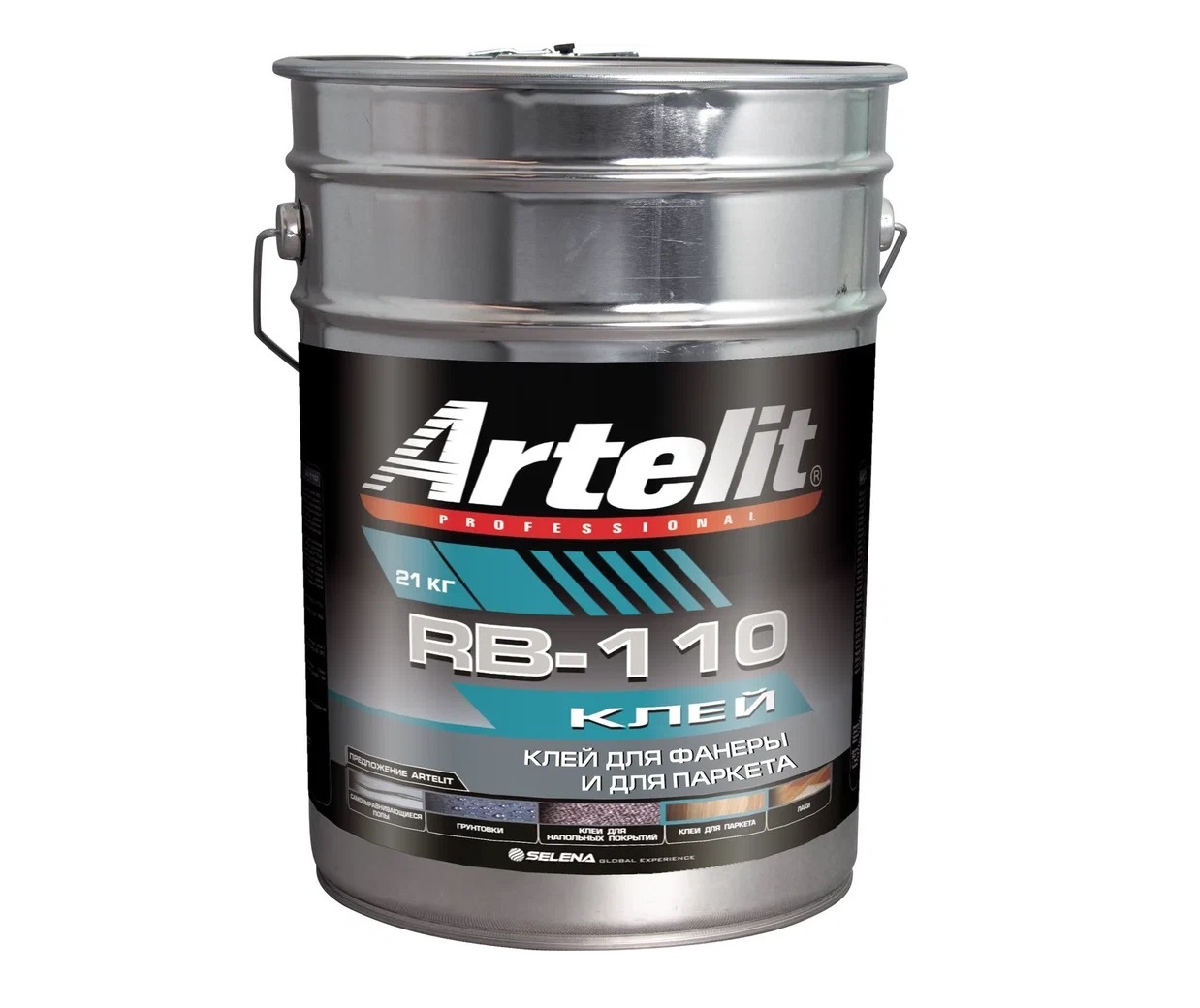 Клей Артелит для паркета и фанеры 21 кг