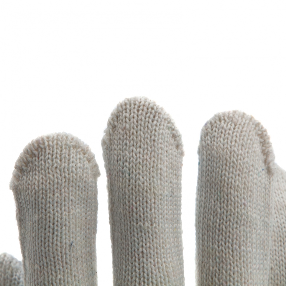 Перчатки х/б, ПВХ покрытие, "Шахматный облив", 10 класс (67713)