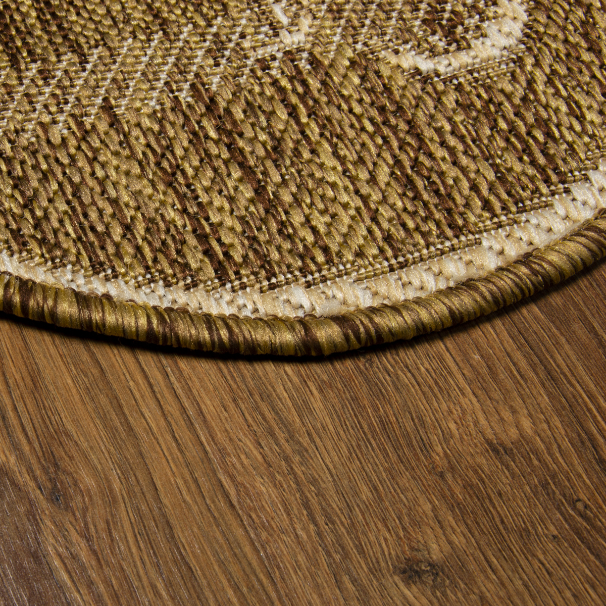 Ковер циновка "эко" 0,6*1,1 м  7907/23 овальный (1/10) "люберецкие ковры"