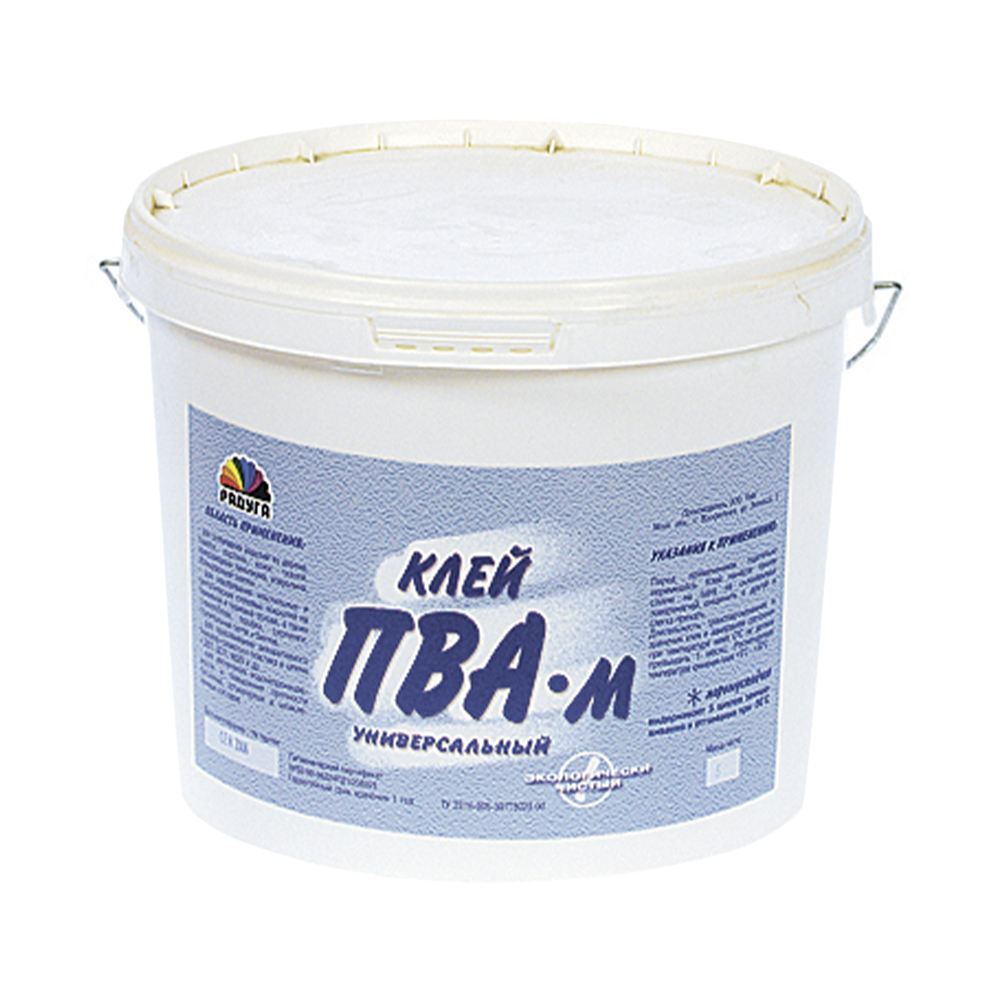 Клей пва универсальный "магия радуги"  1 кг (8) голубая этикетка