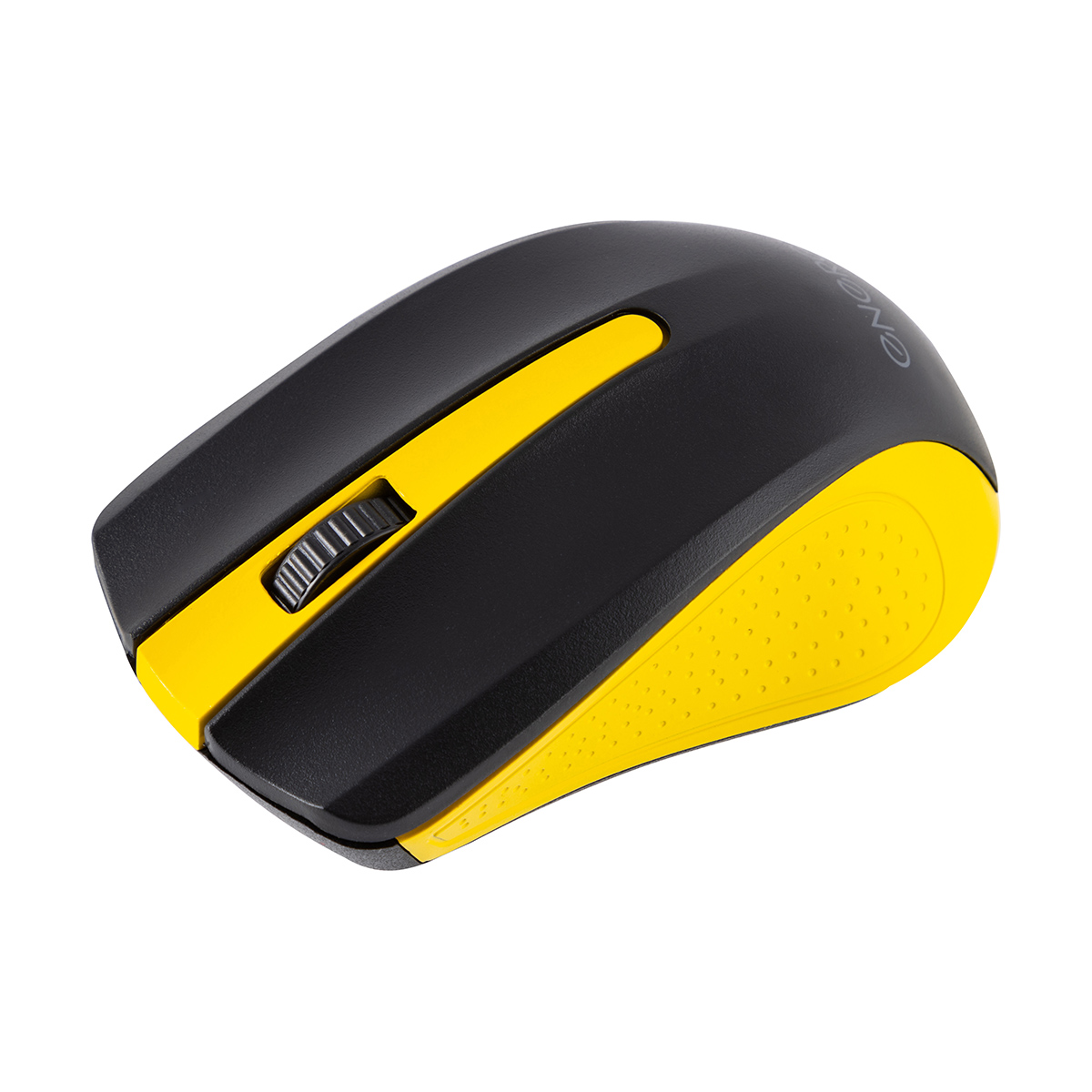 Мышь беспроводная оптическая ek-006w (черный/желтый) (1/60) "energy"
