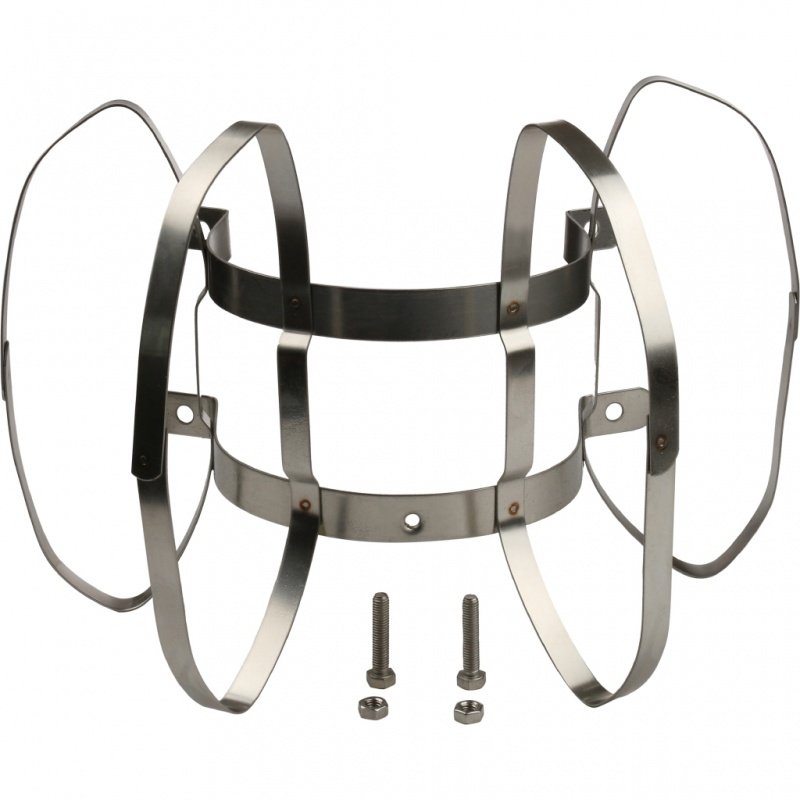 Распорка центрирующая D=80 для прокладки дымохода в шахте, нерж STOUT