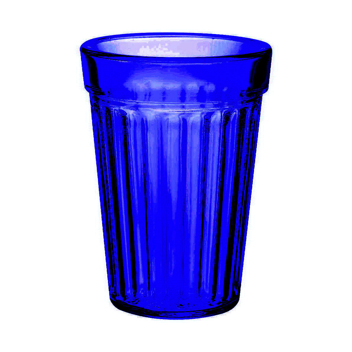 Стакан граненый "европейские цвета" 250 мл (24) "декостек"