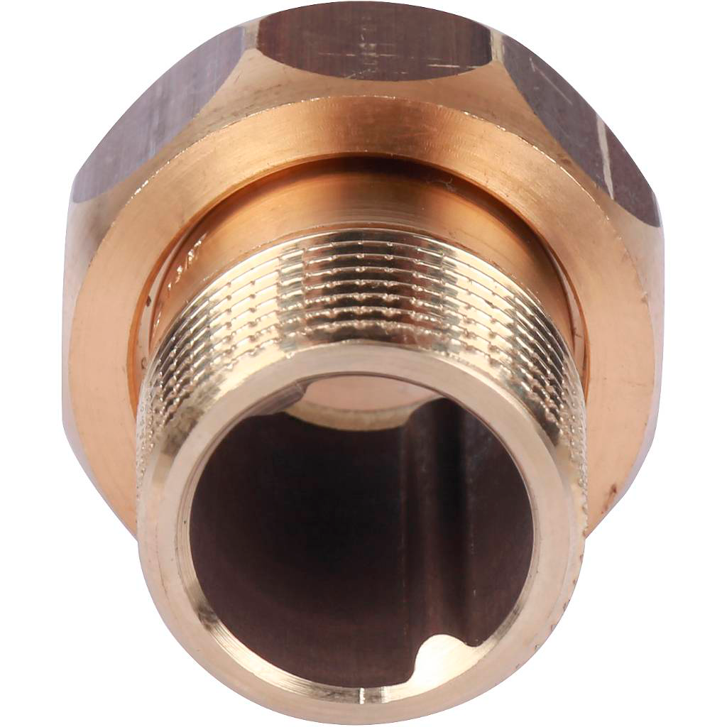 Американка (сгон) 22x1/2" НР самоуплотняющаяся под пайку бронзовая SANHA 143412212