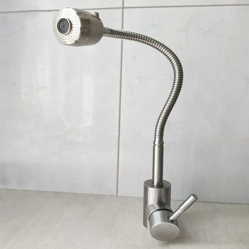 Смеситель для кухни "tsarsberg" tsb-119-001 гибкий излив (1/10) "профсан"