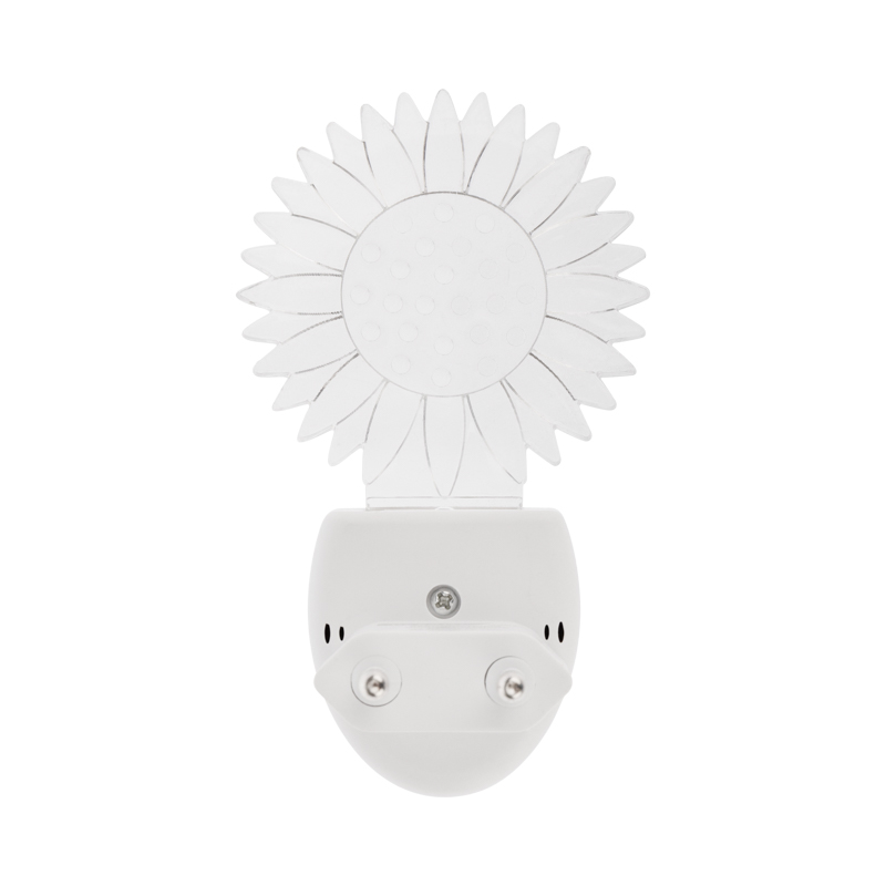 Ночник светодиод. "rexant" ромашка, свечение мультиколор 7 цветов  (1/60) 75-0318