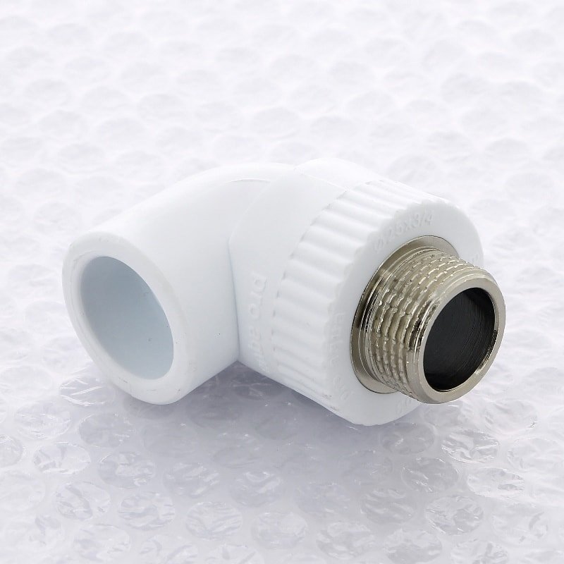Угол 25 х 3/4" (НР) PRO AQUA полипропилен PP-R