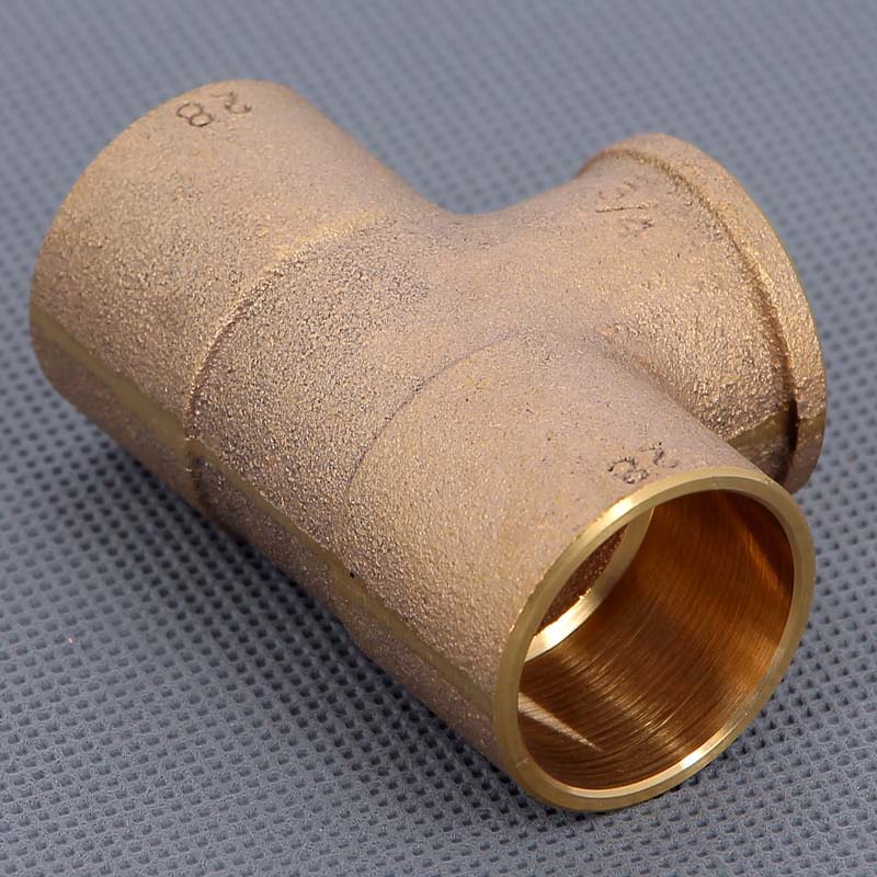 Тройник переходной под пайку ВР 28 х 3/4" VIEGA медный