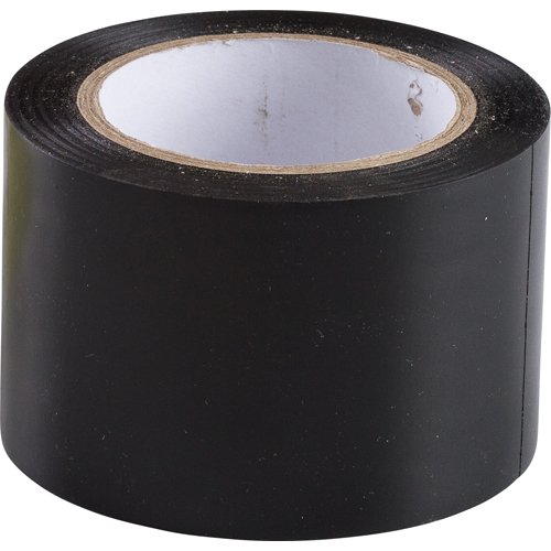 Изолента черная широкая усиленная особопрочная 0,4 х 50 мм х 10 метра REZAR