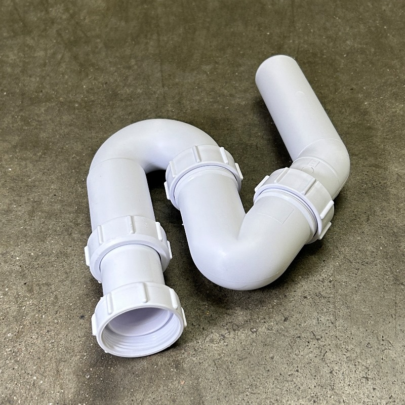 Сифон McALPINE трубный 1 1/2"х40 мм P/S-образный без выпуска