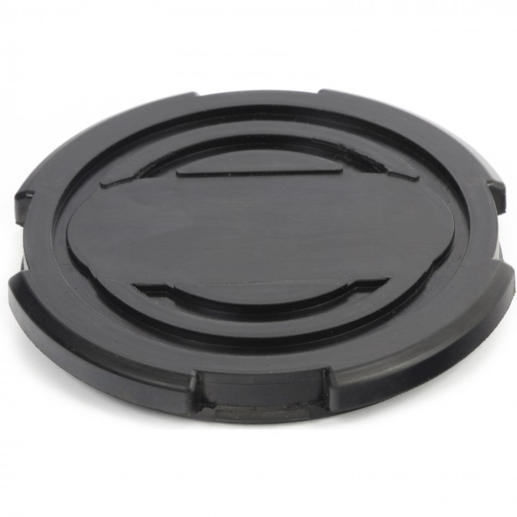 Резиновая опора для подкатного домкрата универсальная, D 100 мм, D 90, H 12 мм Matrix (50912)