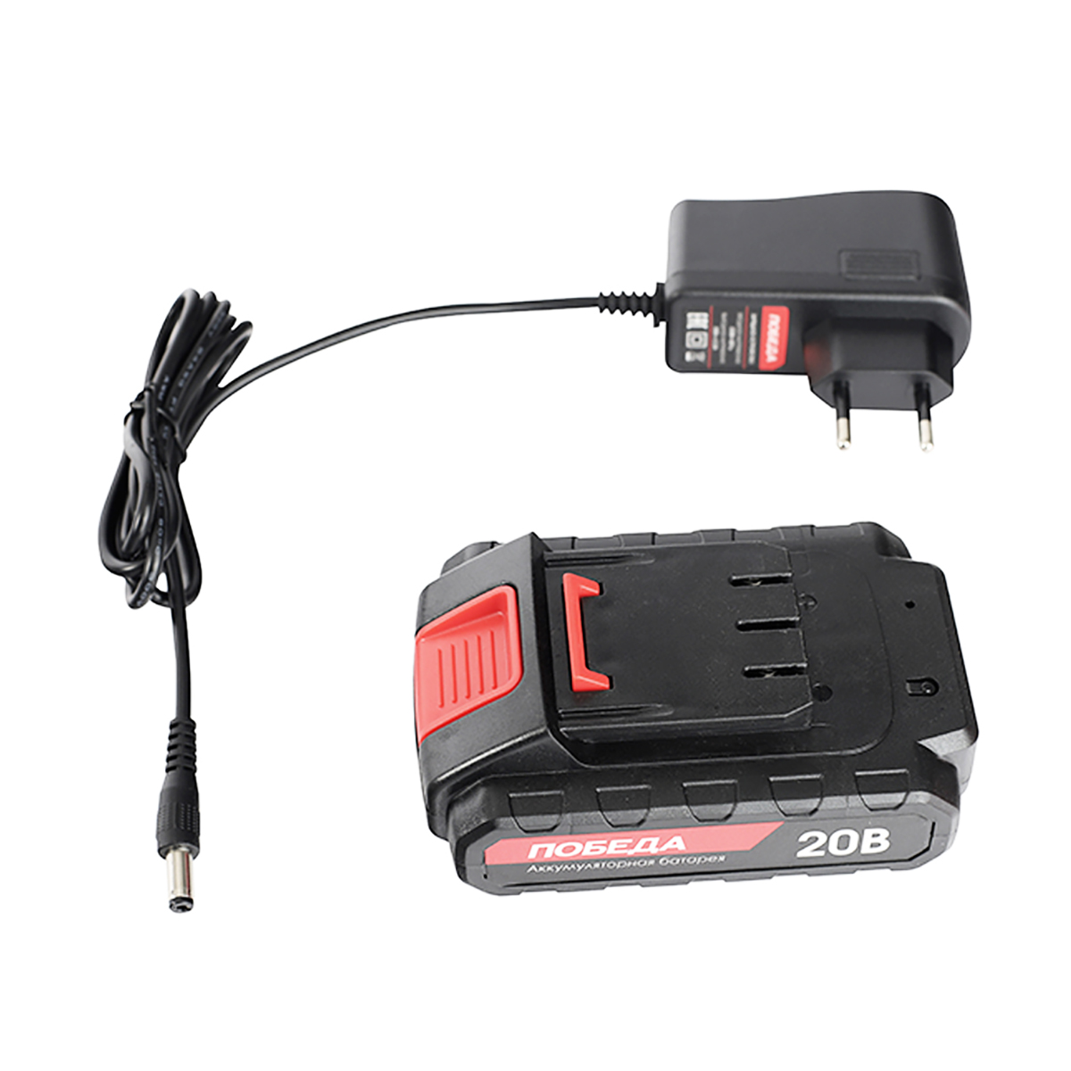 Дрель-шуруповерт аккум. да-20/2 ли (кейс) (1/10) "победа" 180201638