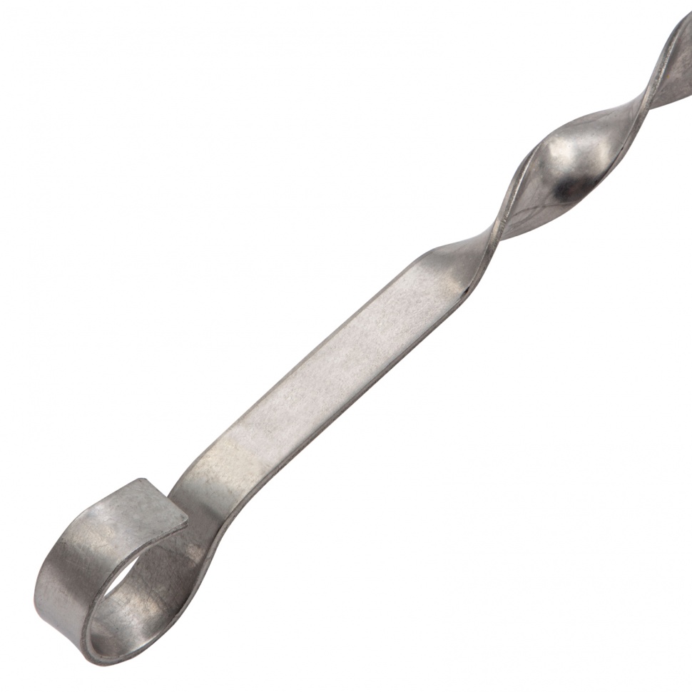 Шампур плоский, 600 х 12 х 2 мм, нержавеющая сталь, Camping Palisad (69656)