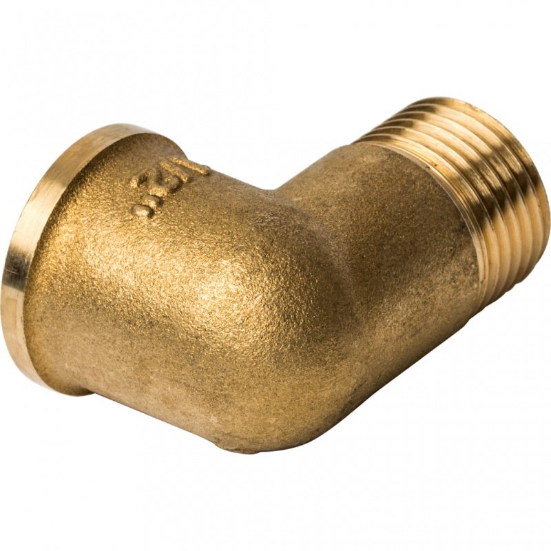 Угол резьбовой ВН 1/2" латунь STOUT