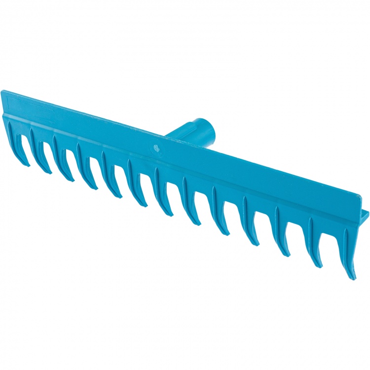 Грабли пластиковые, 430 мм, 13 прямых зубьев, усиленные, без черенка, Luxe, Palisad (61738)