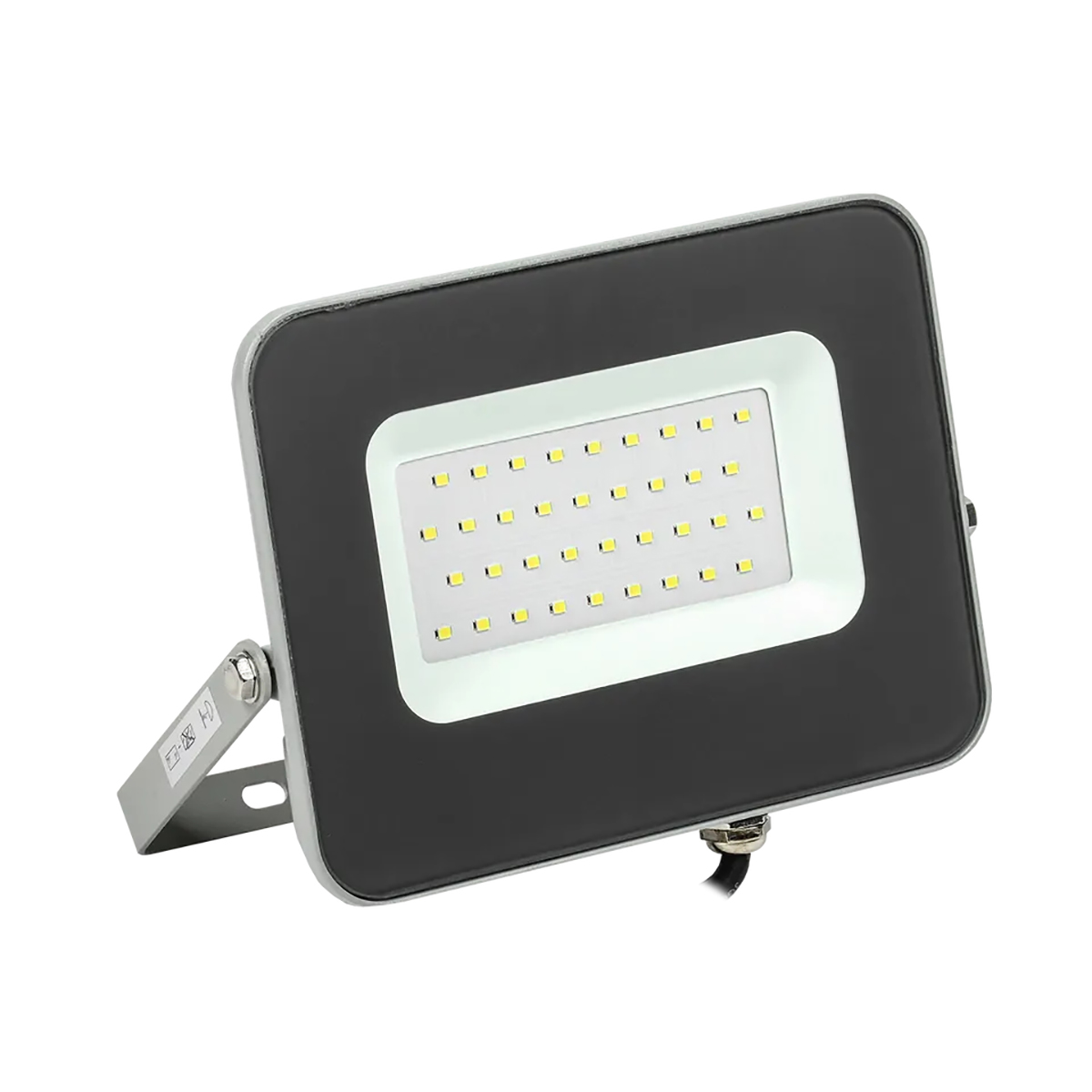 Прожектор светодиодный сдо 07-30  30 вт, 6500 к, ip65, серый (1/30) "iek"