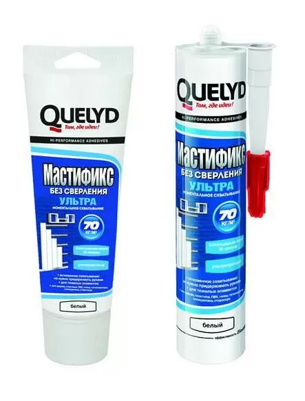 QUELYD MASTIFIX УЛЬТРА клей монтажный, туба, бесцветный (280мл)