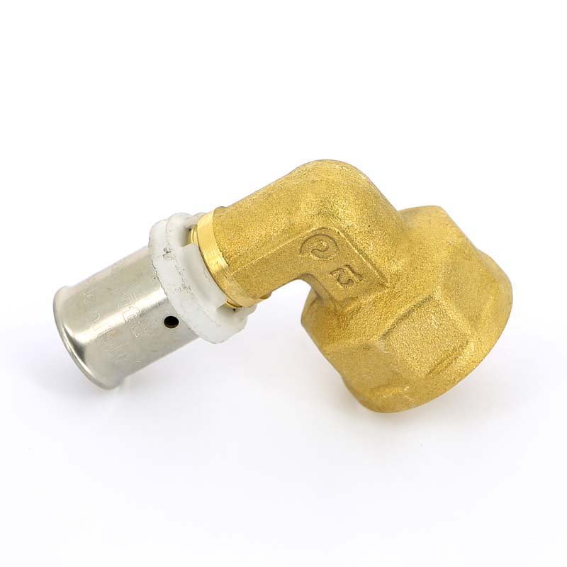 Угол (ВР) 16 х 3/4" под пресс для МП труб UNI-FITT