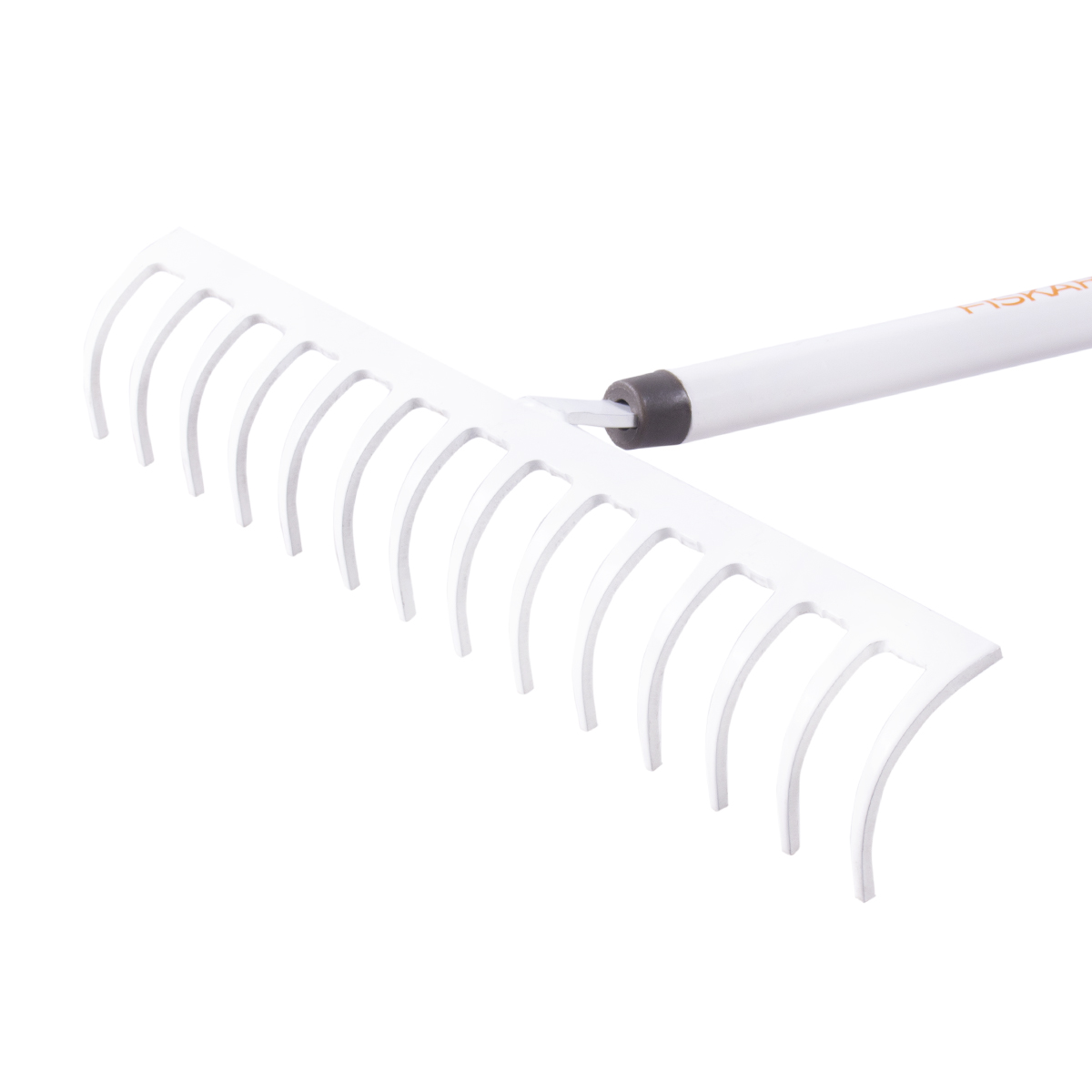 Грабли 14 зубов облегченные с алюмин. черенком (1/4) "fiskars" 1019608