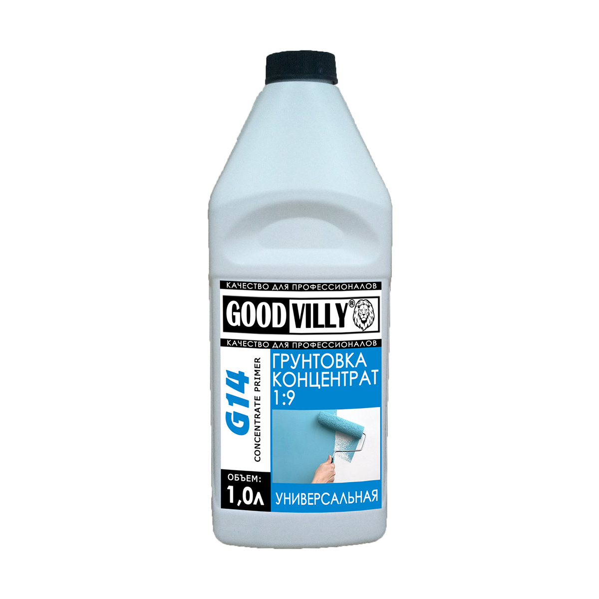 Грунтовка универсальная g14 (концентрат) 1 л (1/20) "good villy"