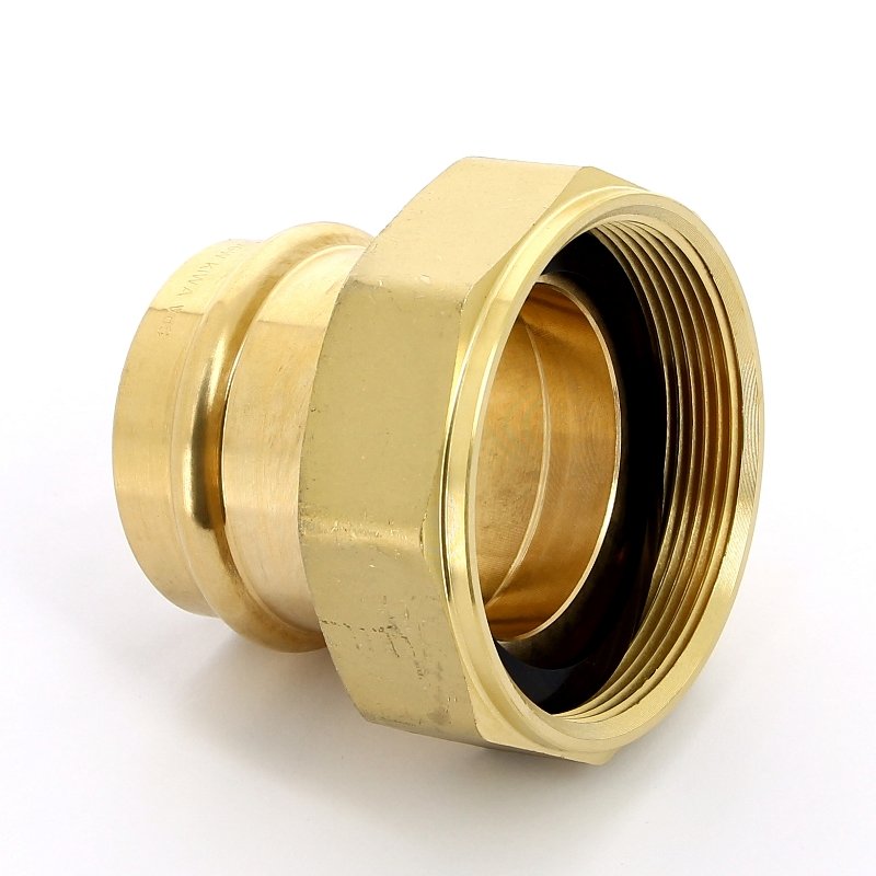 Муфта пресс-В с накидной гайкой и плоским уплотнением 54x1'1/2 Sanpress VIEGA