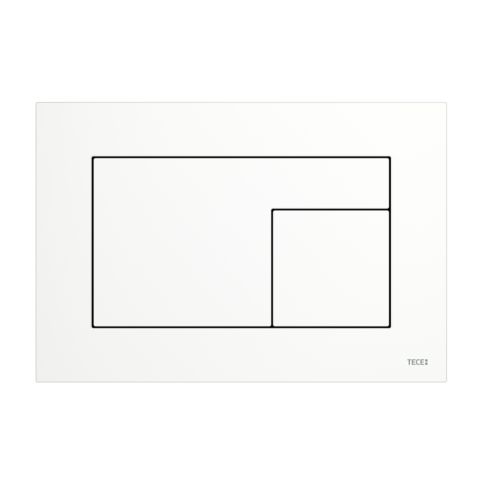 Панель смыва TECEvelvet поверхность FENIX Белая для инсталляции унитаза 150 x 220 x 5 мм