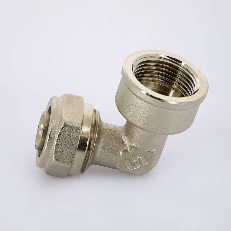 Угол обжимной ВР 20 х 3/4" 90° UNI-FITT для м/п труб