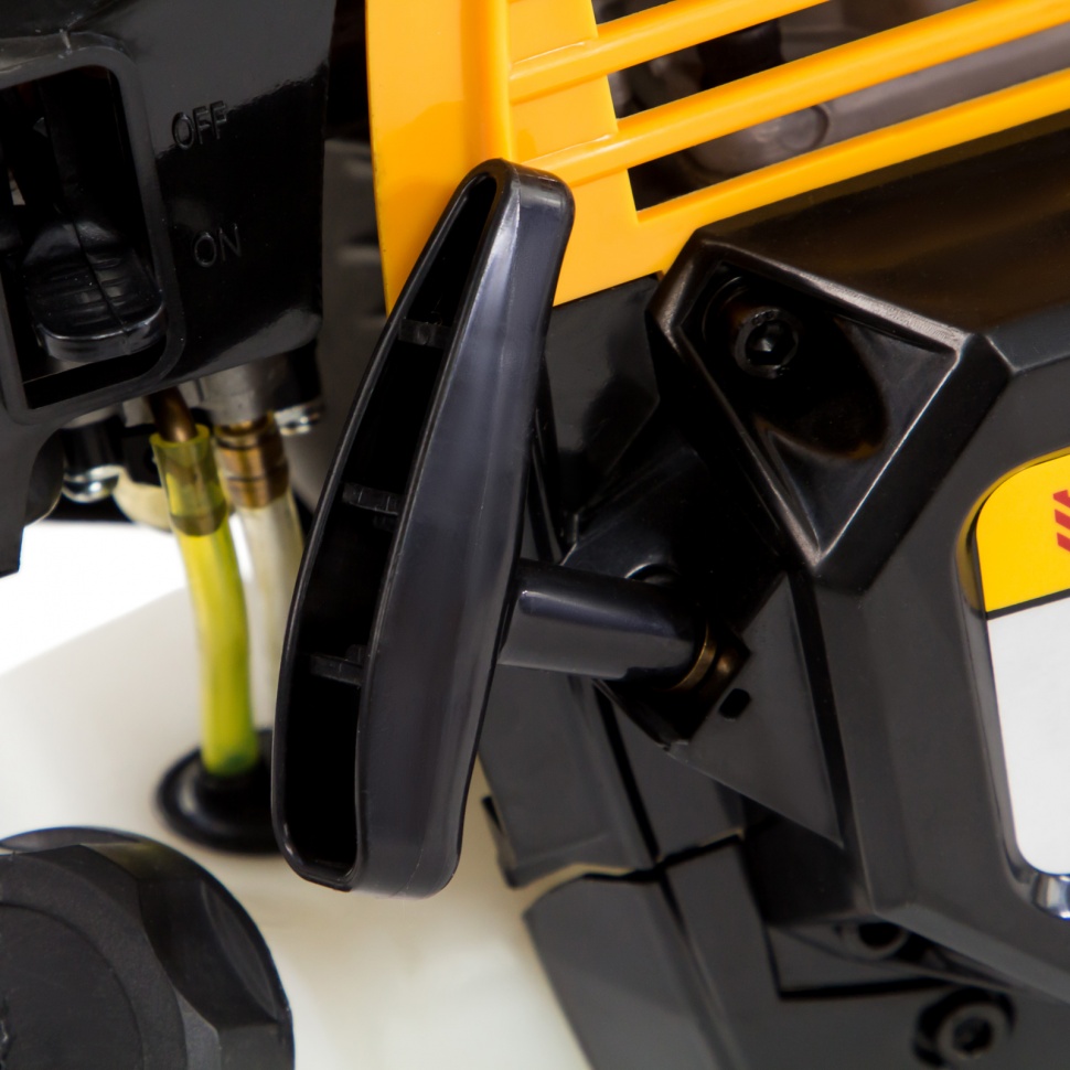 Триммер бензиновый DR-33, 33 см3, неразъемная штанга, состоит из 2 частей Denzel (96271)