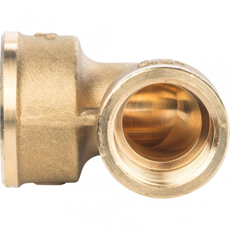 Угол резьбовой редукционный ВР 1" х 3/4" латунь STOUT