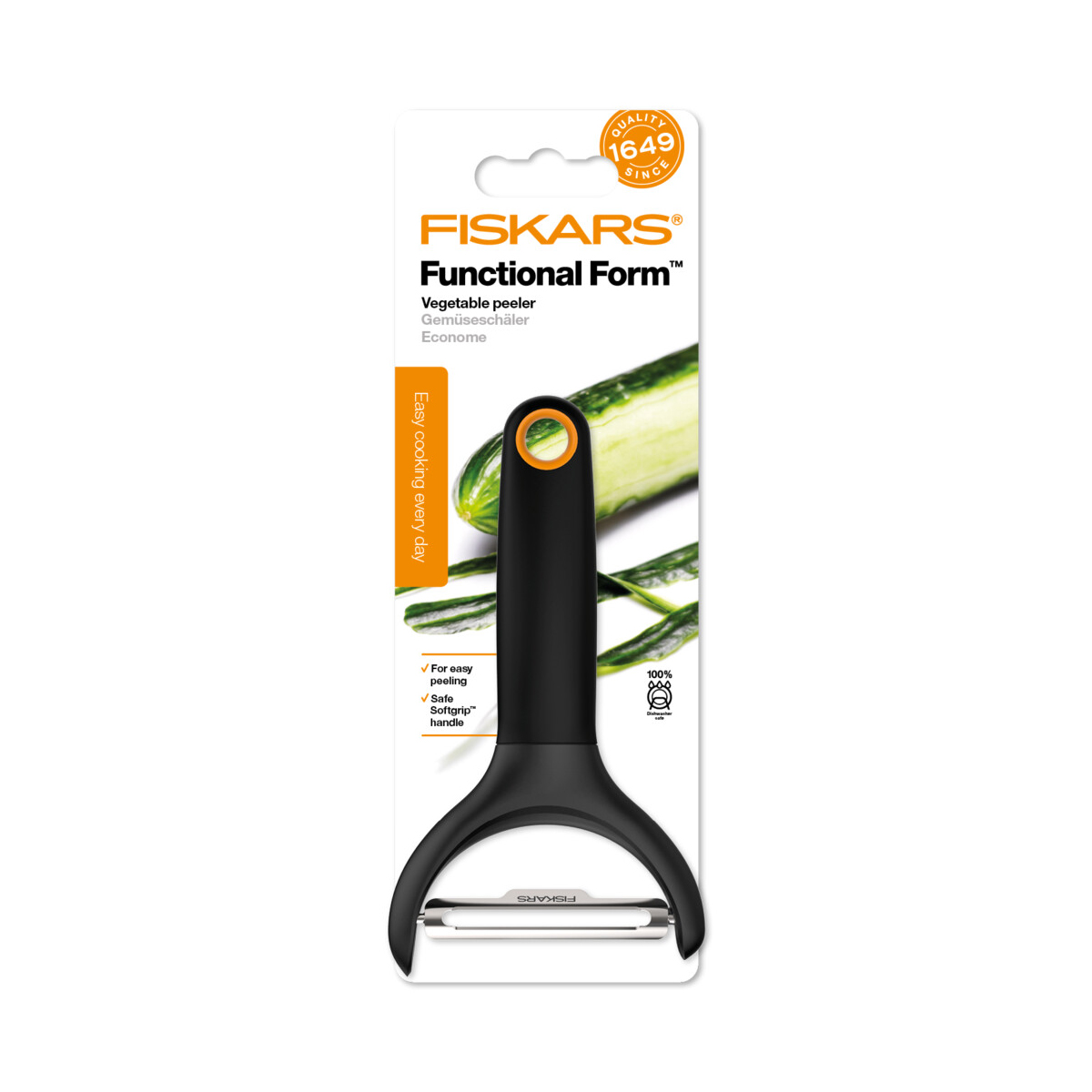 Овощечистка "functional form" (1/6) "fiskars" 1016122