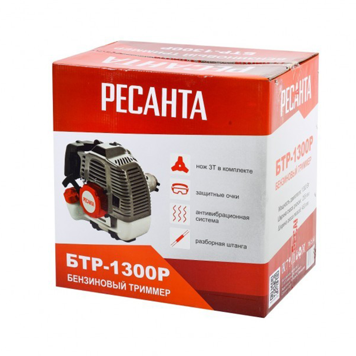 Триммер бензиновый бтр-1300р (1) "ресанта"