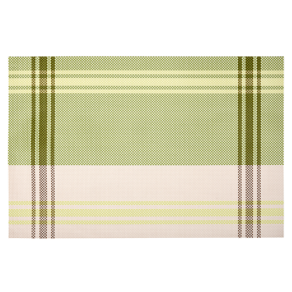 Салфетка сервировочная "геометрия" 30*45 см, пвх (олива) (1/24) "marmiton" 17140