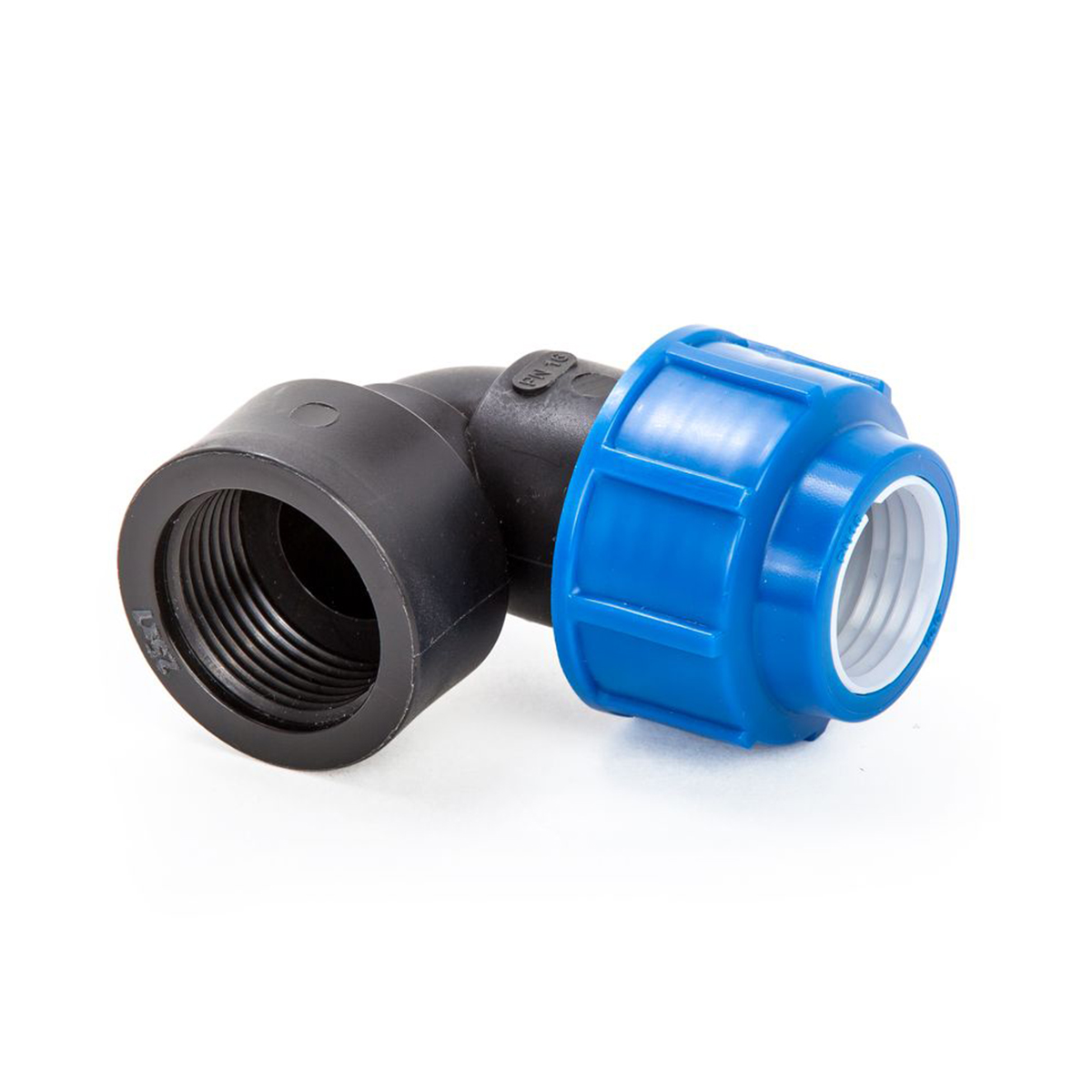 Отвод компрессионный для пнд труб внутр. резьба 20 x 1" (30/390) "lammin"