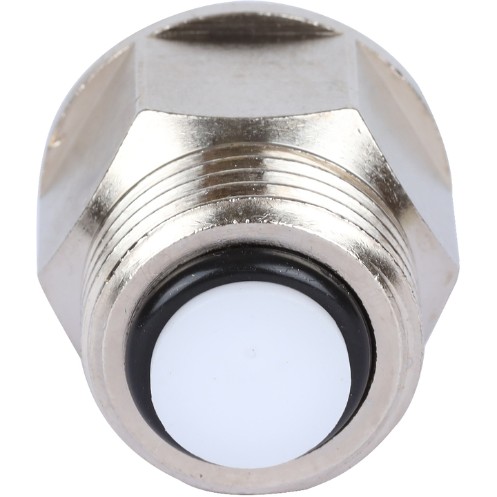 Клапан отсечной 1/2" никелированный STOUT