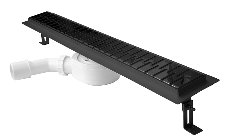 Душевой лоток 700мм NATURAL BLACK, HARMONY D50 MN-70HB MIANO