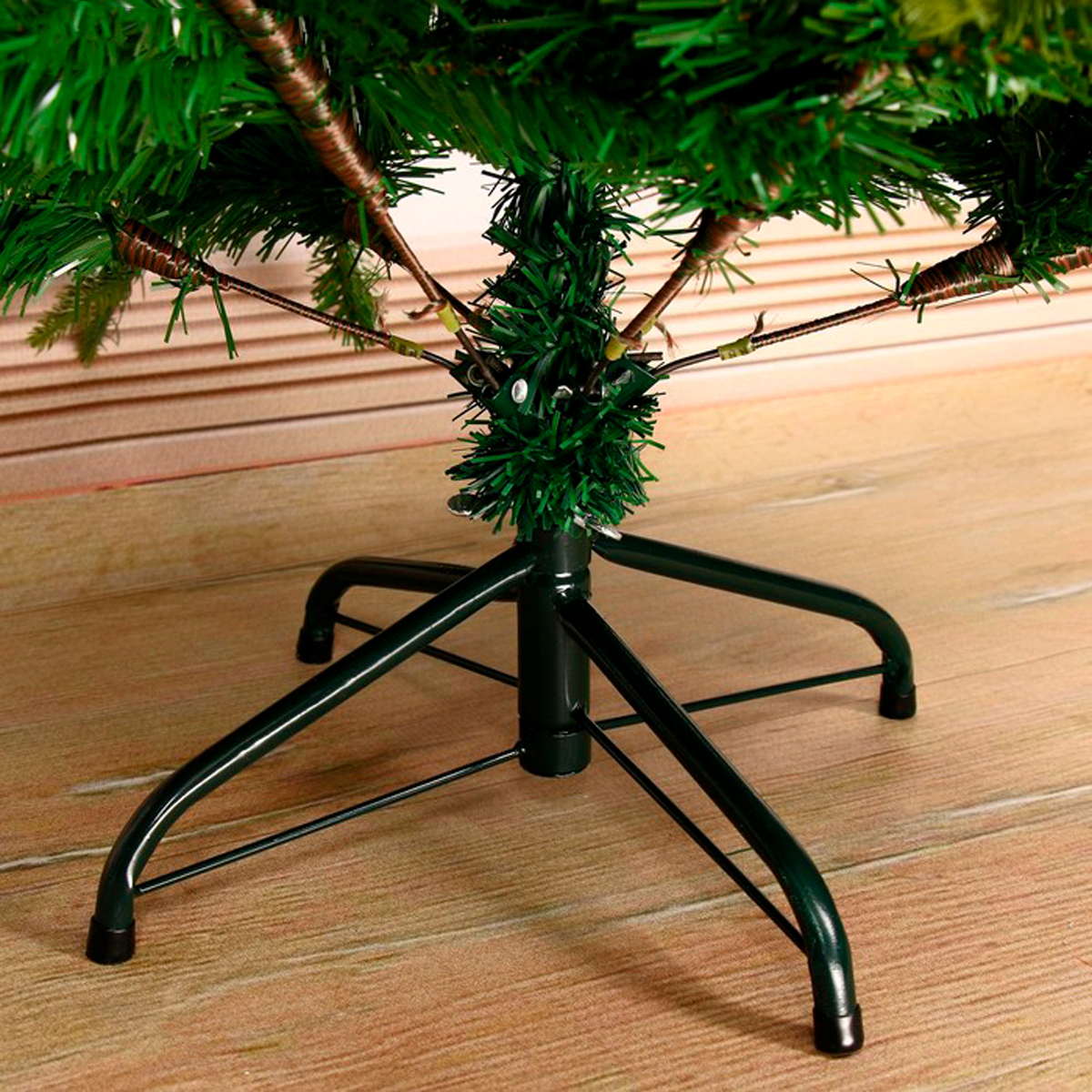 Ель декор. "элит" 120 см, 322 ветки (зеленая со светлыми кончиками) "зимнее волшебство" 2338583