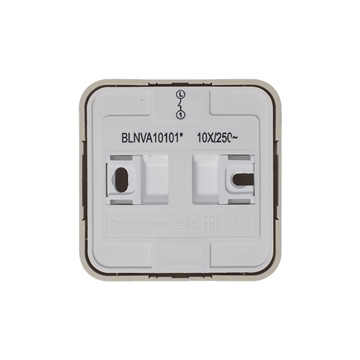 Выключатель открыт. уст. "blanca" 1 кл. 10а, бежевый (1/15/30) "schneider"