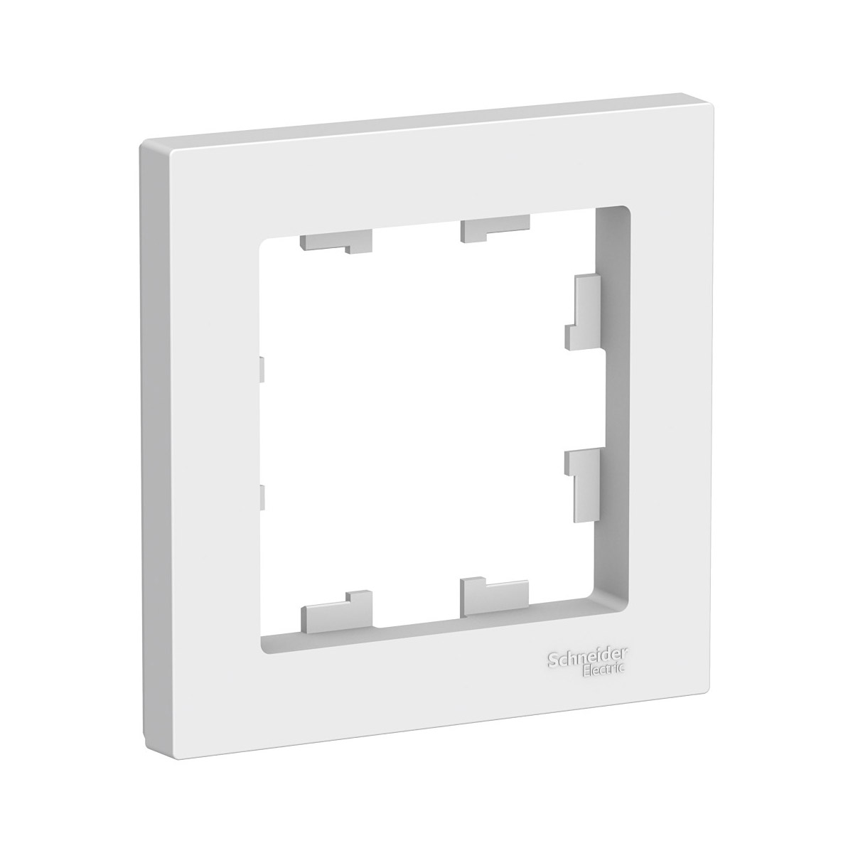 Рамка "atlasdesign" 1 местн. универс., белый (1/45/270) "schneider"