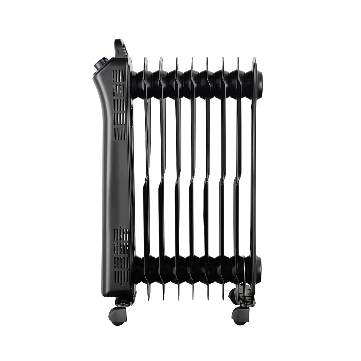 Радиатор масл. por 0420  9 секций 0,8/1,2/2 квт (черный) (1) "polaris"