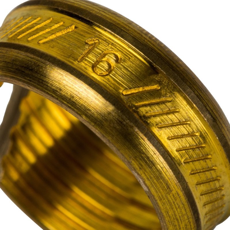 Евроконус 16 х 2,0 х 3/4 аксиальный для труб PE-X/AL/PE-X 2 уплотнения STOUT