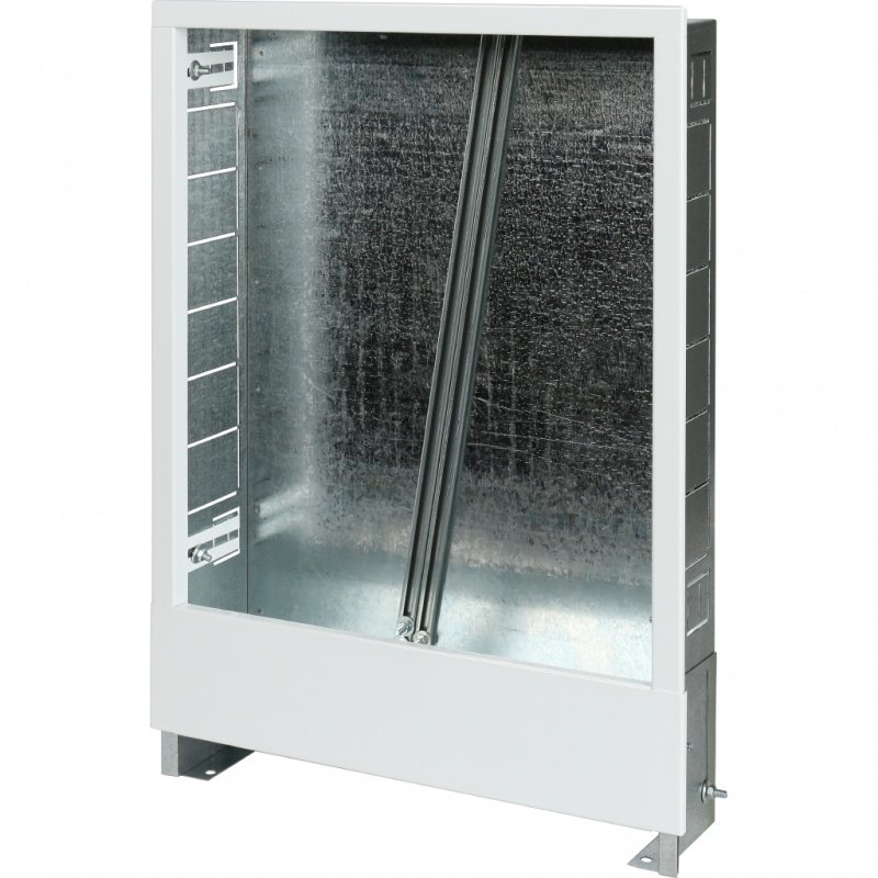 Шкаф коллекторный встраиваемый на 4-5 выходов STOUT ШРВ-1