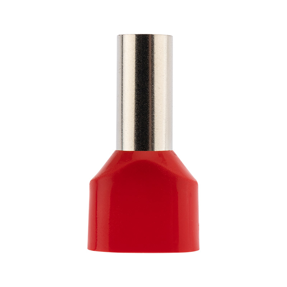 Наконечники штыревые втулочные изолир. ншви(2) 10-14 упак. 10 шт (красные) (1/10) "rexant" 06-0413-a