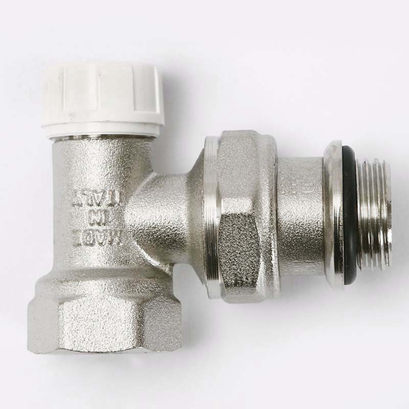 Вентиль обратный угловой 1/2" ВН с разъемным соединением быстрого монтажа UNI-FITT Kvs,2.51