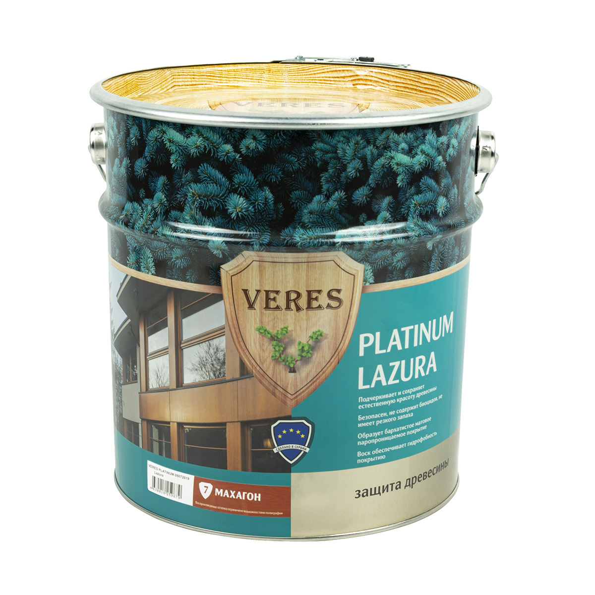 Верес платинум № 7 махагон 9 л (1) "veres"
